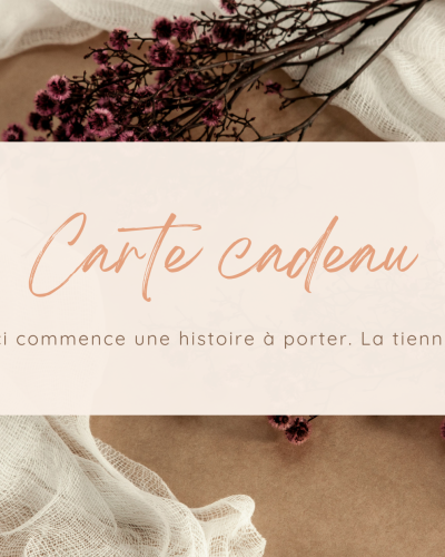 Carte Cadeau Atelier F.B.C